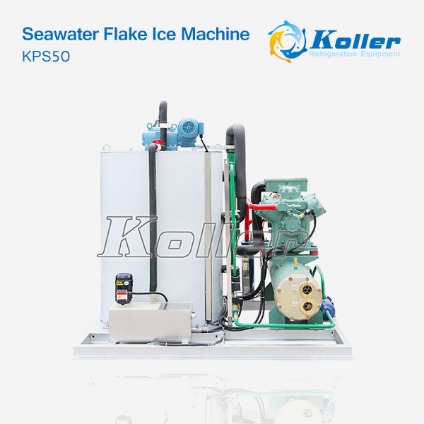 Seawater Flake Ice Machine Ton Per Day Industrial Ice Maker Koller